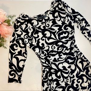 EnFocus Studio Ruched Waist Dress